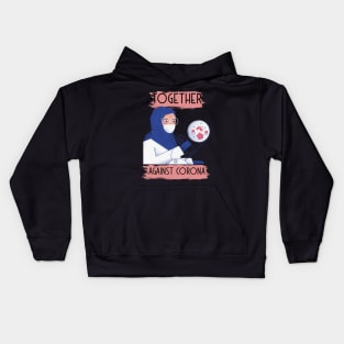 Together Against Corona Kids Hoodie